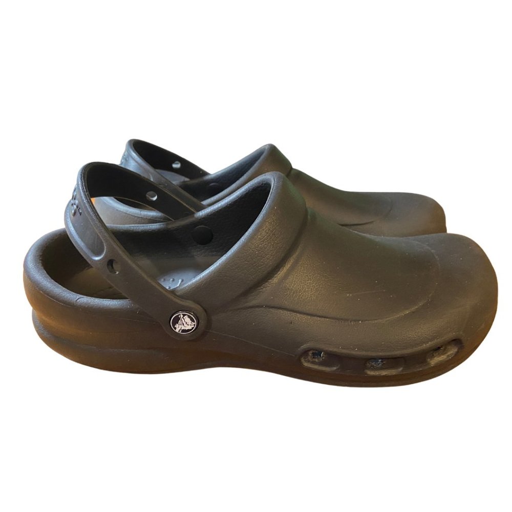 Crocs sandals rain shoes black size 12